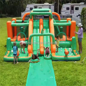 Castello Gonfiabile per Feste con Scivolo, <span class=keywords><strong>Casa</strong></span> Rimbalzante Commerciale per Bambini - Product Image 4