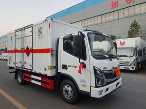 Camion de transport de liquides inflammables Foton Aoling, camion de transport de marchandises de type caisse, camions « Fabriqués en Chine » - Product Image 4