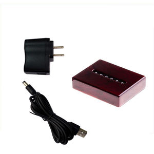 Rettangolo pianoforte ciliegia finitura laccata in legno 6 luci portabottiglie per spumante espositore decorazione da tavolo - Product Image 5