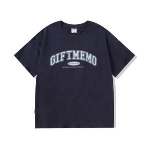 T-shirt homme femme vintage en coton biologique T-shirt avec logo imprimé personnalisé uni pour l'impression - Product Image 1