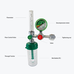 Wholesale logotipo personalizado alta qualidade hospital cilindro médico regulador oxigênio - Product Image 1