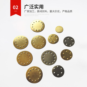 Magnetic Name Badges Metal Circular Rectangle <b>Strong</b> <b>Magnet</b> For Bags Apparel Precision Equipment Parts - Product Image 3