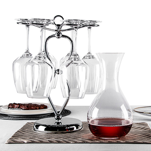 Copas de Vino Tinto GISELLE de Cristal Soplado a Mano Europeo, Alta Calidad, Estilo Burdeos, Sin Plomo, Elegantes - Product Image 5