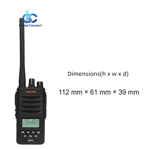 Radio numérique portable UHF 4W 128 canaux DMR compacte longue portée pour Motorola MagOne M34i, talkie-walkie bidirectionnel IP54 - Product Image 4