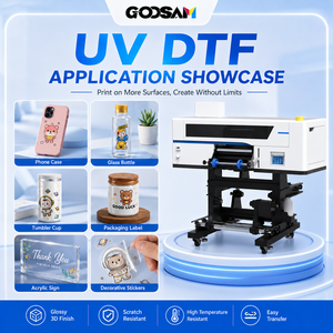เครื่องพิมพ์คริสตัลฉลาก UV DTF รุ่น Triple XP600 ขนาด A3 สำหรับสติกเกอร์นูน 3 มิติ และฟิล์มถ่ายโอนลายปักแบบเทียม - Product Image 3