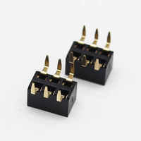Connecteur d'usine 2.54Mm 2x3P 2x4P 2x5P 2x6P 2x7P 2x8P Double rangée femelle en-tête SMT 7.62 espace femelle connecteurs d'en-tête