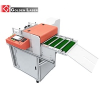 Machine de découpe laser automatique d'étiquettes pour ruban adhésif double avec traitement Corona