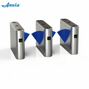 Porte piétonnière de tourniquet de barrière d'aileron d'acier inoxydable du canal 304 de système de contrôle d'accès de gestion du trafic de sécurité automatique - Product Image 4