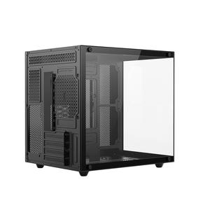 Ruix Carnival S1 Mini Case Mid Tower Micro-ATX Gaming Computer Case Transparent Side Front Panel Cabinet Addressable RGB Fans - Product Image 4