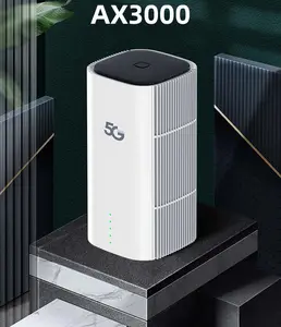 Nuevo estilo 1000m 5g Cpe Wifi6 Módem inalámbrico Soporte Wps 5g Router con ranura para tarjeta Sim