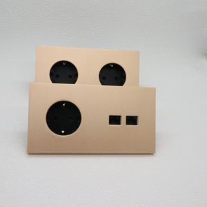 EU tiêu chuẩn nhà điện tường chuyển đổi và ổ cắm với tiêu chuẩn nối đất 250V 16A PC Bảng điều chỉnh Schuko ổ cắm Đức ổ cắm - Product Image 6