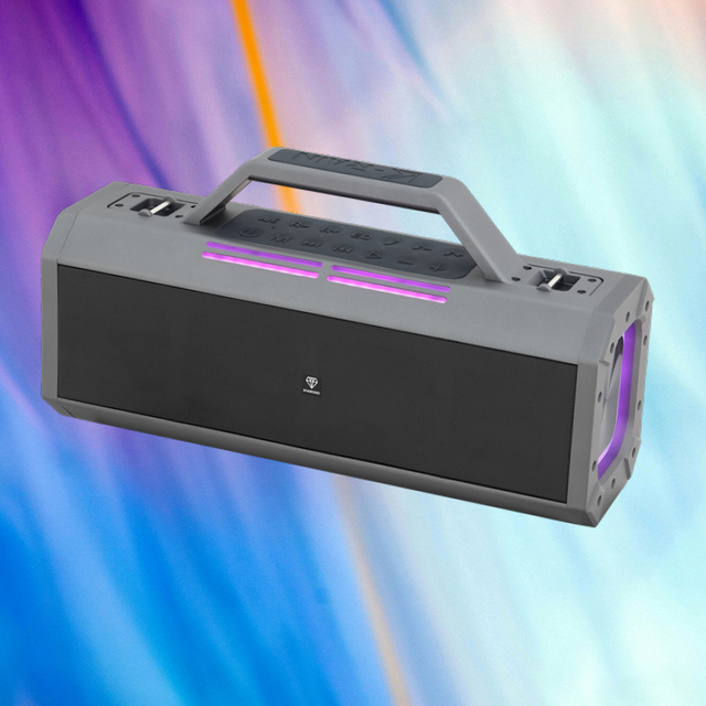 Dual 4'' Woofer 130W Powerful Rechargeable Music Fighter Waterproof Wireless Bluetooth Music Angel Mini Boombox Portable Speaker