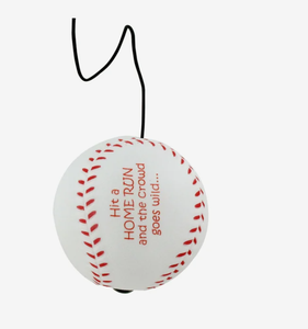 Balle anti-stress de baseball promotionnelle, <span class=keywords><strong>yo</strong></span>-<span class=keywords><strong>yo</strong></span>, jouet en mousse PU à logo personnalisé, jouet à presser avec cordon élastique, cadeau en gros - Product Image 4