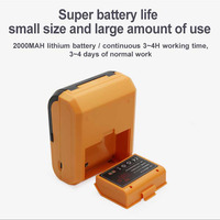 Mini Impresora Térmica Portátil de Recibos de 80 mm con Batería Recargable y Bluetooth Inalámbrico Serial de 203 dpi
