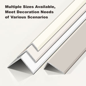 Profilé d'angle moderne en alliage d'aluminium, bande métallique de finition pour coins inégaux à angle droit, idéal pour les coins extérieurs de carrelage/parquet et murs d'hôtels - Product Image 2