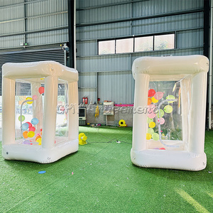 Caja de Dinero Inflable Blanca para Fiestas, Alquiler Comercial - Product Image 2