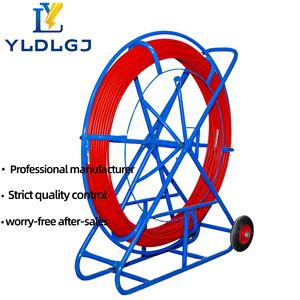 YILI OEM y CE, Tiracables <span class=keywords><strong>de</strong></span> Fibra <span class=keywords><strong>de</strong></span> Vidrio <span class=keywords><strong>de</strong></span> Alta Resistencia <span class=keywords><strong>de</strong></span> 8mm*150m, <span class=keywords><strong>Cinta</strong></span> Flexible para Pasar Cables en Ductos, Herramienta Duradera para Instalar Cables Eléctricos - Product Image 3