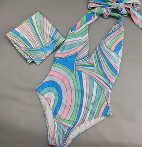 Vendita Calda STOCK Ingrosso 2 Pezzi <span class=keywords><strong>Costume</strong></span> <span class=keywords><strong>da</strong></span> <span class=keywords><strong>Bagno</strong></span> con Sciarpa <span class=keywords><strong>da</strong></span> Spiaggia Sexy <span class=keywords><strong>Costume</strong></span> <span class=keywords><strong>da</strong></span> <span class=keywords><strong>Bagno</strong></span> Firmato alla Moda per Donna - Product Image 1