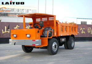 Многофункциональный 8-тонный подземный самосвал Laituo с двигателем для транспортировки в подземных туннелях - Product Image 5