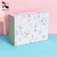 Vente en gros de coffret cadeau en forme de livre avec logo personnalisé Boîte de luxe en carton pliante Boîte d'emballage à fermeture magnétique