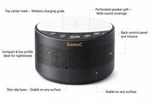 Appareil de thérapie sonore pour bébé avec musique apaisante pour le sommeil, fabrication OEM - Product Image 4