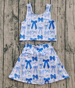 Conjuntos Deportivos Personalizados para Niñas, Primavera/Otoño, Diseños para Fútbol y Tenis, 95% Algodón, 5% Elastano, Top Corto y Pantalones Cortos con Forro - Product Image 4