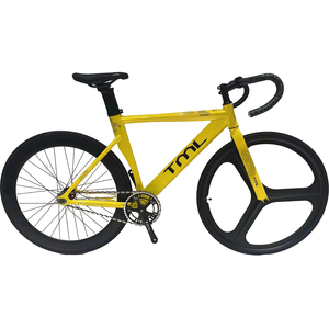 700c Aluminio Fixed Gear Cruiser Bike - Urban Commuter <span class=keywords><strong>Fixie</strong></span> Ligero <span class=keywords><strong>Bicicleta</strong></span> de una sola velocidad - Product Image 3