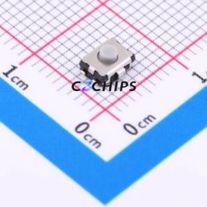 EVQP2D02Q Tactile Switch SMD,3.5x4.7mm Switch Single Pole Single Throw Round Button 3.5N Vertical Mount - Product Image 1