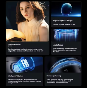 Brightin Star 85mm F1.8 Camera <strong>Lens</strong> Large Aperture Full Frame Autofocus Custom Mirrorless Camera <strong>Lens</strong> for Nikon Sony - Product Image 3