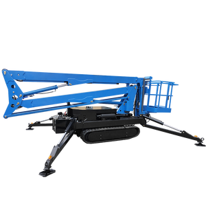 Tốt nhất bán 52ft cây cắt tỉa điện theo dõi bùng nổ JIB Lift 40-65ft bên ngoài bức tranh và bảo trì Chiều cao làm việc Trailer Lift - Product Image 1