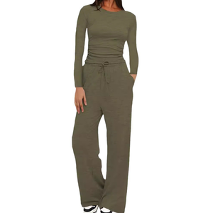 Ensemble de vêtements de sport décontractés et amples, ensemble de vêtements de sport légers et protecteurs contre le soleil - Product Image 4