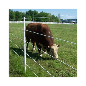 Factory Wholesale 9.5 Mm*1200mm Color Cattle Electric Fiberglass Post for Electric Fencing - Product Image 1