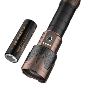 Linterna Táctica EDC 29, Aleación de Aluminio, LED, 6500 Lúmenes, Recargable por USB-C, Foco Plano Delgado, Portátil, para <span class=keywords><strong>Camping</strong></span> - Product Image 4