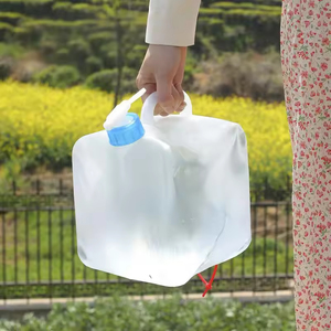 Sac d'eau pliable facile à transporter, type jerrycan, avec robinet, vente en gros usine - Product Image 5