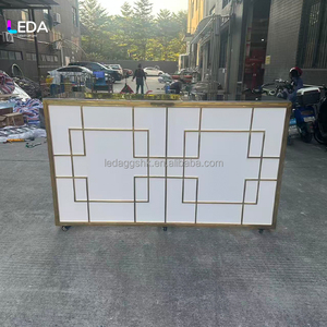 Tables en acrylique modernes sur mesure LEDA pour la maison, le bar, le centre commercial, les événements, les soirées, les boîtes de nuit, le jardin extérieur - Product Image 1