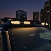 Barre de feux LED 4 yeux pour toit, projecteur de conduite pour Jetour Traveler T2 2023 2024 2025, éclairage supérieur pour SUV tout-terrain