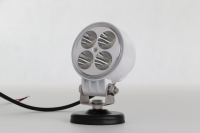 Autres Accessoires pour feux de voiture Feux à LED ronds 12W, Lumière à LED pour voiture, Lampe de travail à 4 LED Barre de LED