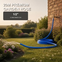 Tuyau d'arrosage de jardin 20m 1/2 pouce 12mm résistant aux UV sans plomb flexible en PVC pour l'arrosage domestique et de jardin en gros