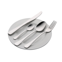 Ensemble de couverts promotionnel classique en acier inoxydable 24 pièces couverts sur MSF-5464 de table