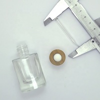 Ecannal 10ml bambou verre bouchon compte-gouttes bouteille en verre rectangle 14mm diamètre haut de gamme personnaliser bouteille avec logo
