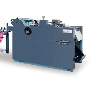 Machine à coller le papier CF450PY, pour collage de papier, à la forme continue, à deux couleurs
