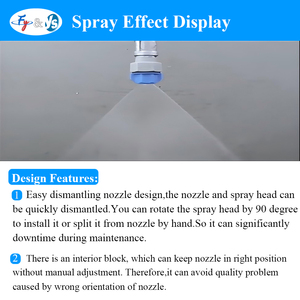 Buse à cône solide à dégagement rapide YS, pièces de <span class=keywords><strong>nettoyage</strong></span> d'équipement de carte de <span class=keywords><strong>circuit</strong></span> imprimé 1/4 6505 6510 buse de traitement de surface en plastique - Product Image 6