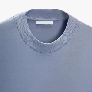 เสื้อยืดคัสตอมผู้ชาย ผ้าฝ้าย 100% เสื้อยืดคุณภาพพรีเมียม คอกลม แขนเสื้อแบบดรอปโชว์เดอร์ สตรีทแวร์ โอเวอร์ไซส์ - Product Image 5