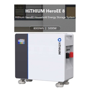 Centrale Électrique Hithium HeroEE8 8KWH 5000W, Système de Stockage d'Énergie Domestique, Alimentation Solaire, Batterie de Camping, Cellules de Batterie - Product Image 1