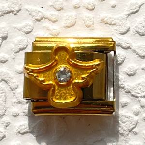 Nueva Pulsera Italiana de Ensamblaje Personalizado Serie Perro con Base Dorada, Cadena y Diamantes Bohemia en Forma de Animal - Product Image 6