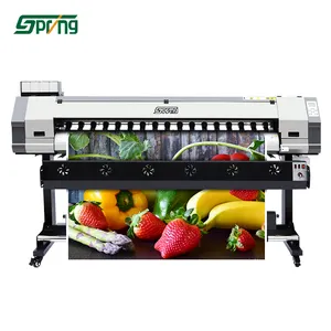 Impresora de tela en rollo con cabezal único, máquina de impresión XP600/DX5, 4 colores, 1,6 m/5 pies, 1,8 m/ 6 pies, precio bajo