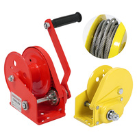 Vente en gros d'usine Treuil manuel miniature durable avec frein autobloquant pour le levage de charges lourdes marines et le levage de petits bateaux