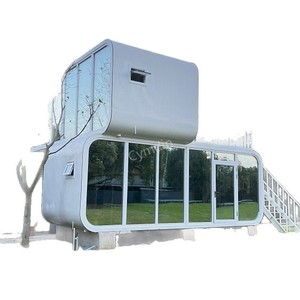 Maison modulaire sur structure en acier, design moderne, pour hôtels et camps - Product Image 3