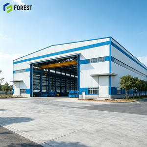 Estructura de Acero para Naves Industriales, Fácil y Eficiente, Resistente a la Intemperie, Venta al por Mayor, Grúa Pórtico para Mantenimiento de Paneles Solares, Techos Industriales y Alimentos - Product Image 1