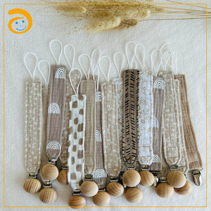 Attache-<span class=keywords><strong>sucette</strong></span> pour bébé avec étui à <span class=keywords><strong>sucette</strong></span>, impression personnalisée mignonne, sans BPA - Product Image 3